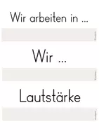 Vorschau - Präsentationen/Tafelbilder - Lautstärke - Regler/ Visualisierung (beige, blau, bunt) - Seite 3