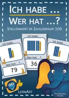 Vorschau - Spiele - Ich habe ... wer hat ...? Stellenwert im Zahlenraum 100 - Deckblatt
