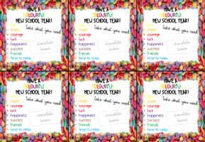 Vorschau - Anderer Materialtyp - Willkommensgruß Schuljahresbeginn: Have a colourful new school year - Seite 1