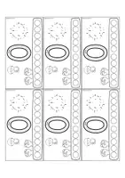 Vorschau - Arbeitsblätter - Hefteinträge 0-10 | Ziffernschreibkurs - Seite 1