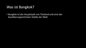Vorschau - Arbeitsblätter - AB mit Fragen zum Thema "Bangkok" + Lösungsblatt - Seite 2