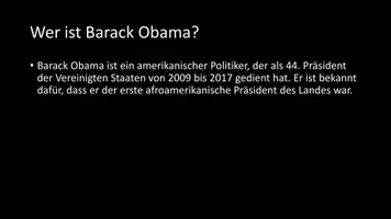 Vorschau - Arbeitsblätter - AB mit Fragen zum Thema "Barack Obama" + Lösungsblatt + Infografik - Seite 3