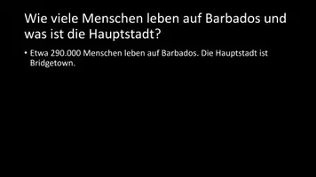 Vorschau - Arbeitsblätter - AB mit Fragen zum Thema "Barbados" + Lösungsblatt - Seite 3