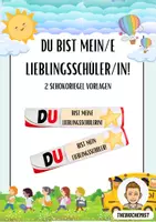 Vorschau - Anderer Materialtyp - Lieblingsschüler Humor Geschenk für die Klasse Classroom - Deckblatt