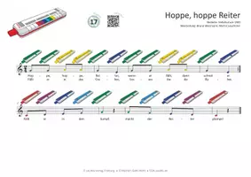 Vorschau - Anderer Materialtyp - Kinderlied für die Triola - Hoppe, hoppe Reiter - Seite 1