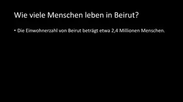 Vorschau - Arbeitsblätter - AB mit Fragen zum Thema "Beirut" + Lösungsblatt - Seite 3