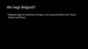 Vorschau - Arbeitsblätter - AB mit Fragen zum Thema "Belgrad" + Lösungsblatt - Seite 3