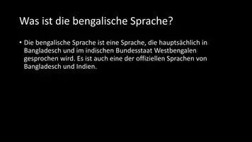 Vorschau - Arbeitsblätter - AB mit Fragen zum Thema "Bengalische Sprache" + Lösungsblatt - Seite 2