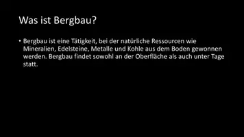 Vorschau - Arbeitsblätter - AB mit Fragen zum Thema "Bergbau" + Lösungsblatt + Infografik - Seite 3