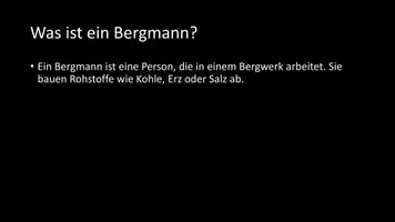 Vorschau - Arbeitsblätter - AB mit Fragen zum Thema "Bergmann" + Lösungsblatt - Seite 2