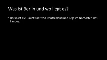 Vorschau - Arbeitsblätter - AB mit Fragen zum Thema "Berlin" + Lösungsblatt + Infografik - Seite 3