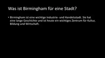 Vorschau - Arbeitsblätter - AB mit Fragen zum Thema "Birmingham" + Lösungsblatt - Seite 3