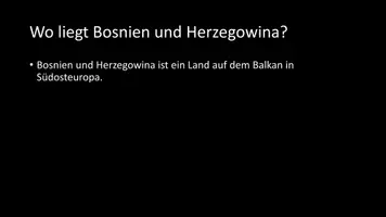 Vorschau - Arbeitsblätter - AB mit Fragen zum Thema "Bosnien und Herzegowina" + Lösungsblatt + Infografik - Seite 3