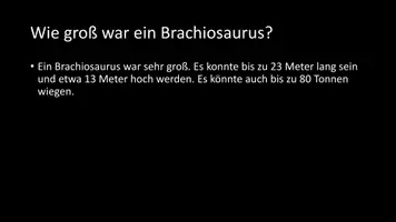 Vorschau - Arbeitsblätter - AB mit Fragen zum Thema "Brachiosaurus" + Lösungsblatt - Seite 3