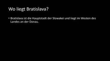 Vorschau - Arbeitsblätter - AB mit Fragen zum Thema "Bratislava" + Lösungsblatt - Seite 2