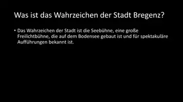 Vorschau - Arbeitsblätter - AB mit Fragen zum Thema "Bregenz" + Lösungsblatt - Seite 3