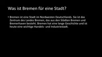 Vorschau - Arbeitsblätter - AB mit Fragen zum Thema "Bremen" + Lösungsblatt + Infografik - Seite 3