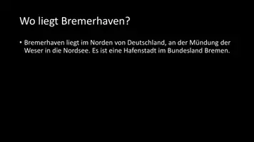 Vorschau - Arbeitsblätter - AB mit Fragen zum Thema "Bremerhaven" + Lösungsblatt + Infografik - Seite 3