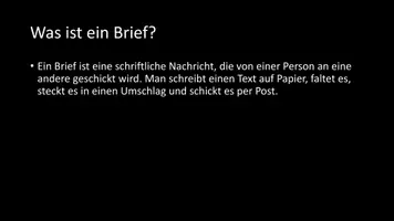 Vorschau - Arbeitsblätter - AB mit Fragen zum Thema "Briefe" + Lösungsblatt + Infografik - Seite 3