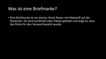 Vorschau - Arbeitsblätter - AB mit Fragen zum Thema "Briefmarken" + Lösungsblatt + Infografik - Seite 3