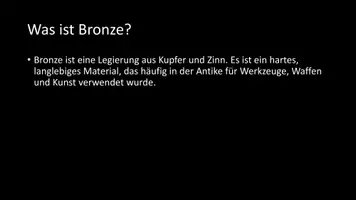 Vorschau - Arbeitsblätter - AB mit Fragen zum Thema "Bronze" + Lösungsblatt + Infografik - Seite 3