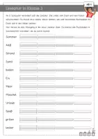 Vorschau - Arbeitsblätter - Übungsblätter zur neuen Lineatur - Seite 1