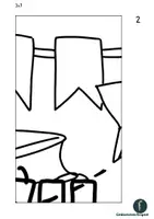 Vorschau - Mal- und Bastelvorlagen - Gemeinschaftsbild_Schulanfang_Kunst_Klasse 1-4 - Seite 2