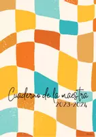 Vista previa - Para docentes: organización, planificación y formación - Cuaderno de la maestra. Modelo 1. - Portada