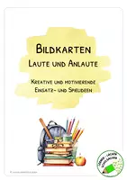Vorschau - Fördermaterial/Inklusion - Phonologische Bewusstheit - Anlaute - Bildkarten inkl. Spiel- und Übungsideen - Seite 2