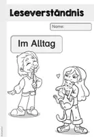 Vorschau - Arbeitsblätter - Leseverständnis Klasse 1-2 | Geschichten Alltagssituationen | Deutsch Grundschule - Seite 1