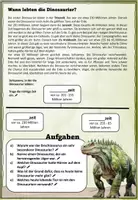 Vorschau - Arbeitsblätter - DINOSAURIER - Stationenlernen/Lerntheke - Seite 3