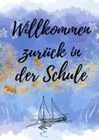 Vorschau - Arbeitsblätter - Willkommensmappe - Deckblatt