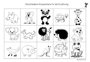 Vorschau - Arbeitsblätter - Erzählen mit dem Klassentier Unterrichtsmaterial roter Faden - Seite 3