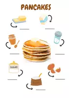 Vista previa - Refuerzo / NEE / Materiales de apoyo - Pancake Day. Vocabulary for learning stations - Portada