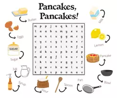 Vista previa - Refuerzo / NEE / Materiales de apoyo - Pancake Day. Vocabulary for learning stations - página 2