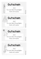 Vorschau - Anderer Materialtyp - Hausaufgabengutscheine - Gutscheine - Hausaufgaben - Seite 3