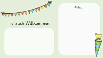 Vorschau - Präsentationen/Tafelbilder - Begrüßungsbild Einschulung - digitale Tafel - Seite 3