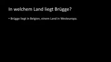 Vorschau - Arbeitsblätter - AB mit Fragen zum Thema "Brügge" + Lösungsblatt - Seite 3