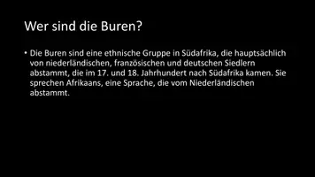 Vorschau - Arbeitsblätter - AB mit Fragen zum Thema "Buren" + Lösungsblatt - Seite 2