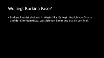 Vorschau - Arbeitsblätter - AB mit Fragen zum Thema "Burkina Faso" + Lösungsblatt + Infografik - Seite 3
