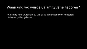 Vorschau - Arbeitsblätter - AB mit Fragen zum Thema "Calamity Jane" + Lösungsblatt - Seite 3