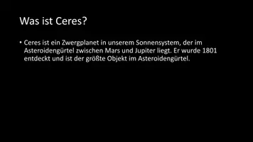 Vorschau - Arbeitsblätter - AB mit Fragen zum Thema "Ceres" + Lösungsblatt - Seite 2