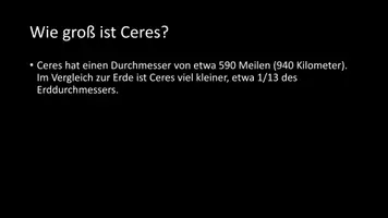 Vorschau - Arbeitsblätter - AB mit Fragen zum Thema "Ceres" + Lösungsblatt - Seite 3