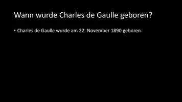 Vorschau - Arbeitsblätter - AB mit Fragen zum Thema "Charles de Gaulle" + Lösungsblatt - Seite 3