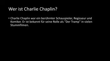 Vorschau - Arbeitsblätter - AB mit Fragen zum Thema "Charlie Chaplin" + Lösungsblatt + Infografik - Seite 3