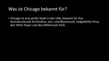 Vorschau - Arbeitsblätter - AB mit Fragen zum Thema "Chicago" + Lösungsblatt + Infografik - Seite 3
