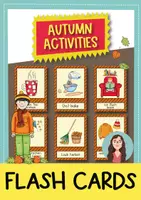 Vorschau - Stationenlernen - Englisch Bildkarten Herbst – Autumn Flashcards für den Englischunterricht - Deckblatt