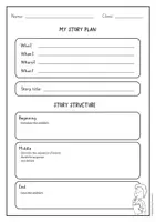 Vorschau - Spiele - Roll an autumn Story: creative writing activity; 2fach differenziert (Englisch) - Seite 2