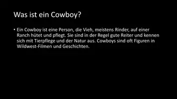 Vorschau - Arbeitsblätter - AB mit Fragen zum Thema "Cowboy" + Lösungsblatt + Infografik - Seite 3