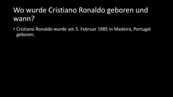 Vorschau - Arbeitsblätter - AB mit Fragen zum Thema "Cristiano Ronaldo" + Lösungsblatt + Infografik - Seite 3